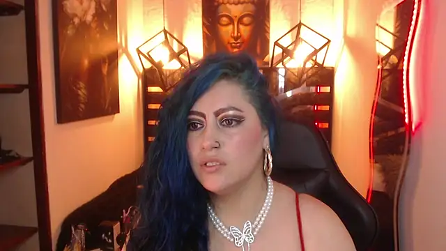 Show de scarleth_blue na webcam