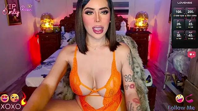 _QueenGoddess_ Adlı Modelin Web Kamerası Şovu