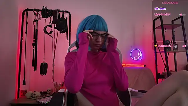 XXX chat uživo modela CyberXGoddess