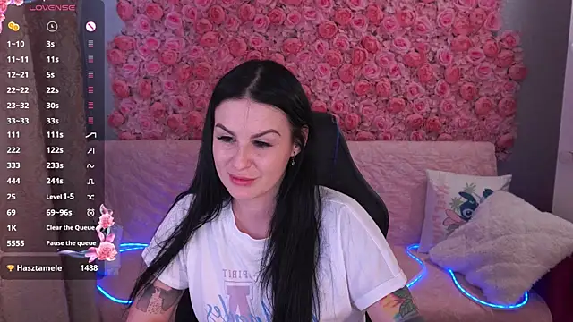 AmberDismond élő XXX-chatje