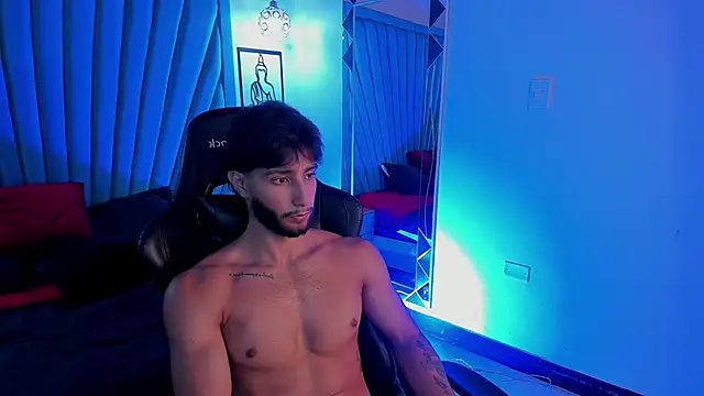 Show de Emmet_CollinsJS na webcam