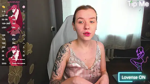 Webkamerová show MeganNewCat