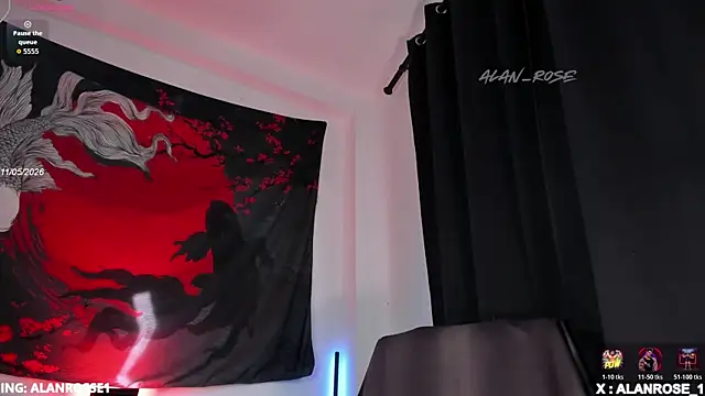 XXX chat uživo modela AlanRose01