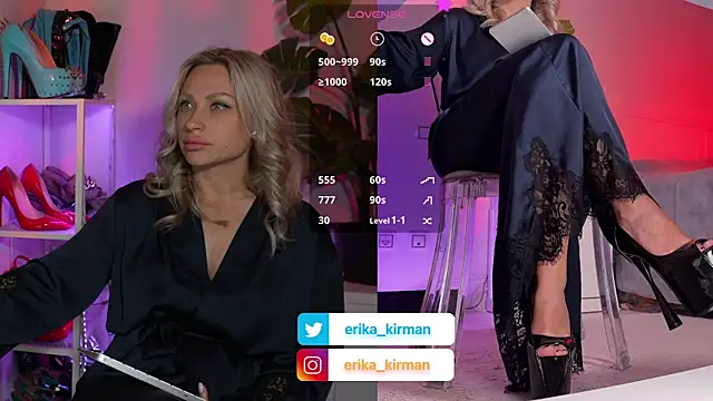 Erika_Kirman Adlı Modelin Canlı XXX Sohbeti
