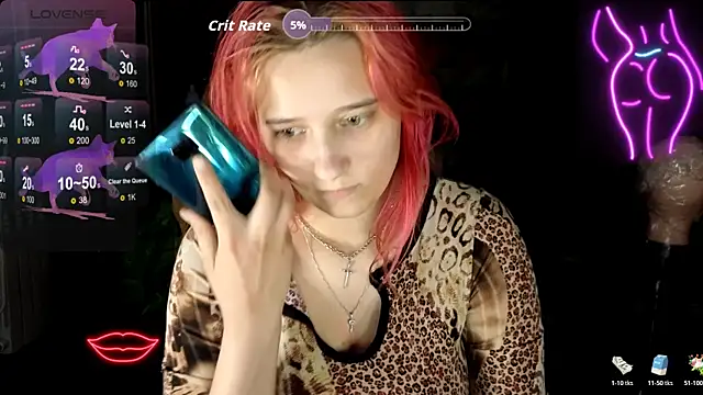 RachelPirce élő XXX-chatje