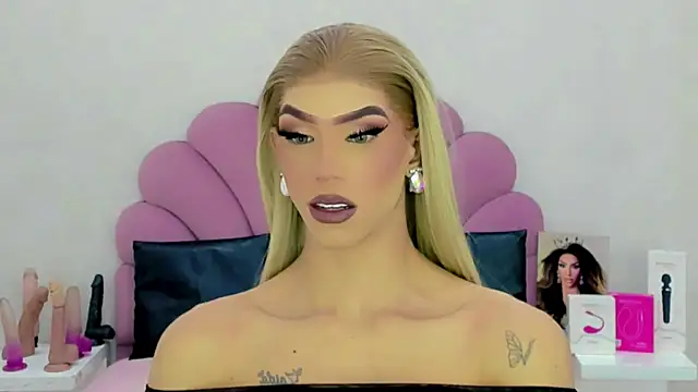Show de Barbie_Northh na webcam