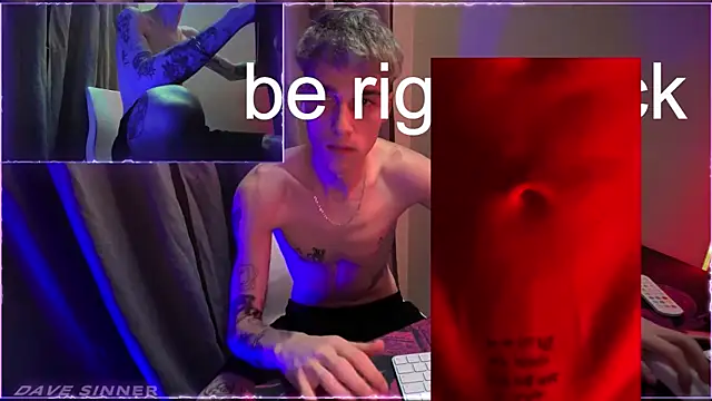 davesinner webkamerás műsora