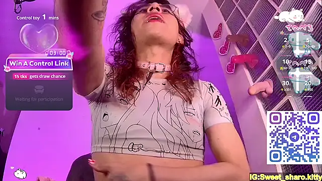 Sweet-SharoKitty: διαδικτυακό σόου στην κάμερα