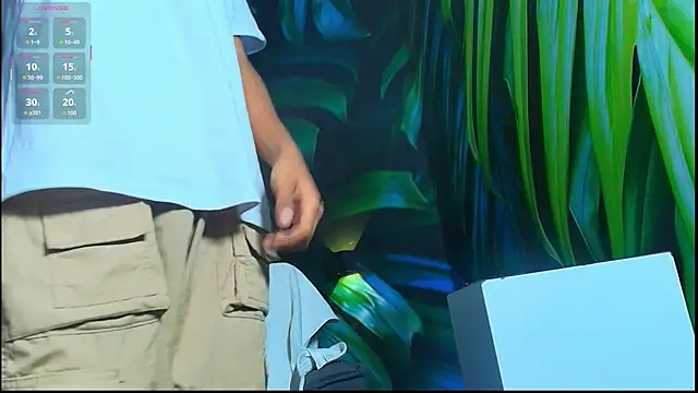 AdamCarterr élő XXX-chatje