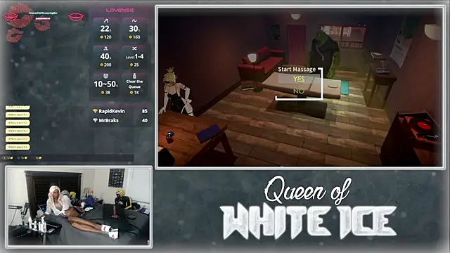QueenofWhiteIce Show in webcam