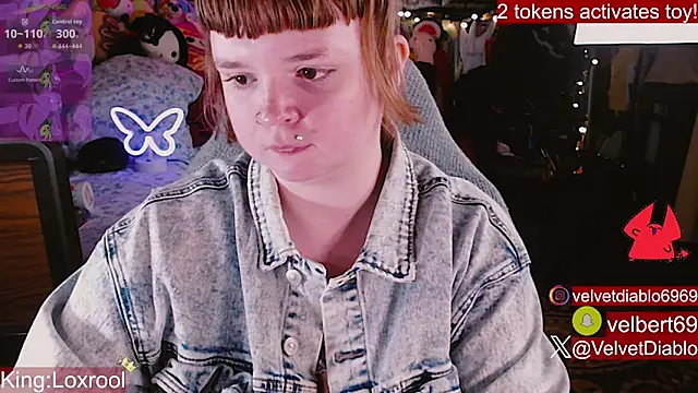 Živý XXX chat VelvetDiablo