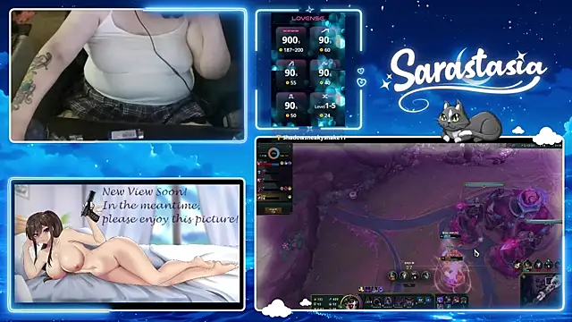 Sarastasia417 webkamerás műsora
