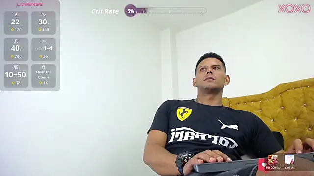 Chris_Dick23: διαδικτυακό σόου στην κάμερα
