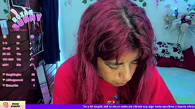 Chatroom XXX en direct de Roxanbunny1