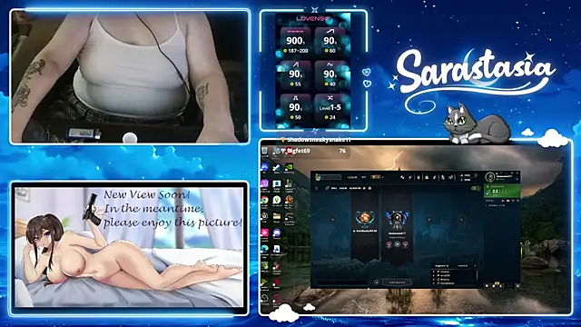 Show de Sarastasia417 na webcam