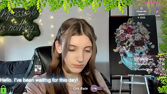 XXX chat uživo modela CherryBloom777
