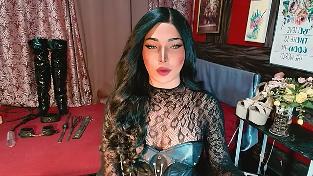 Show de demonfuta na webcam