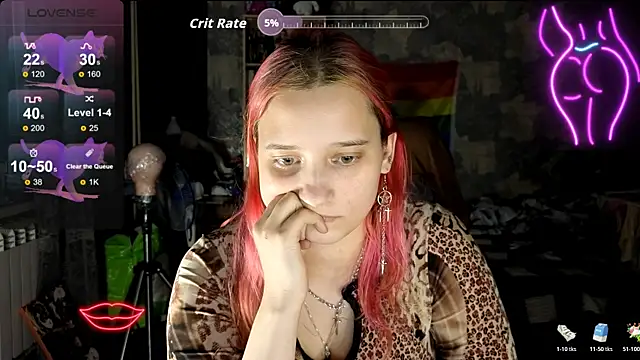 Chat +18 de RachelPirce ao vivo