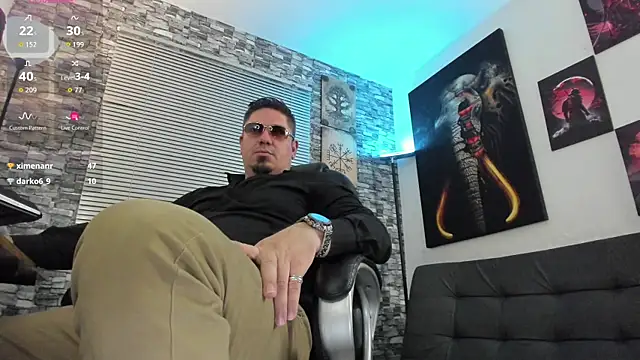 Show de Dante_Bellini na webcam