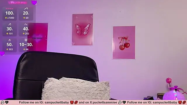 Chatroom XXX en direct de Sampuckettbaby