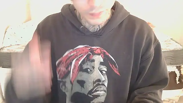 Show de smokingink na webcam