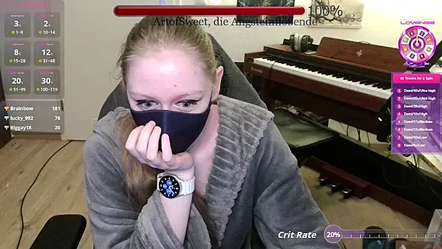 ArtofSweet – Kamerová šou