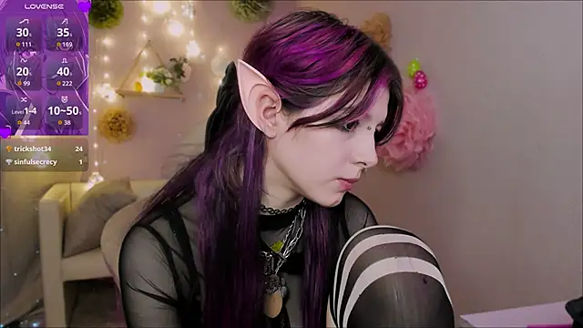 Ashley_Veil: διαδικτυακό σόου στην κάμερα