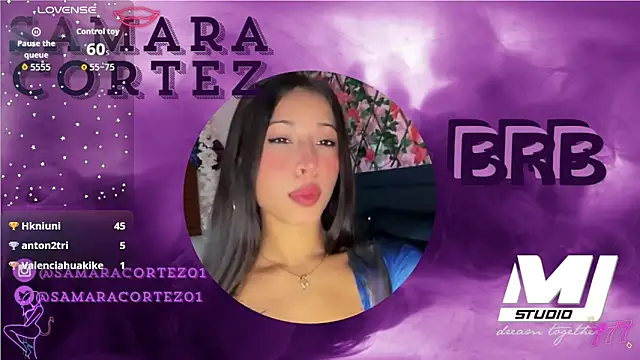 Chat +18 de SamaraCortez ao vivo