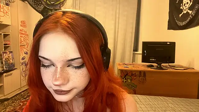 โชว์เว็บแคมของ RedHeadCat