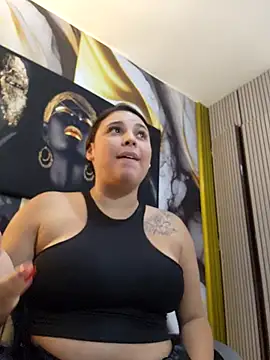 Show de LizzRouse na webcam