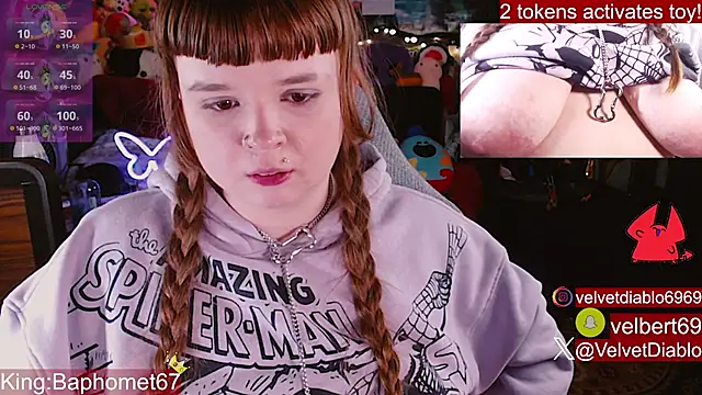 VelvetDiablo Chat XXX in diretta