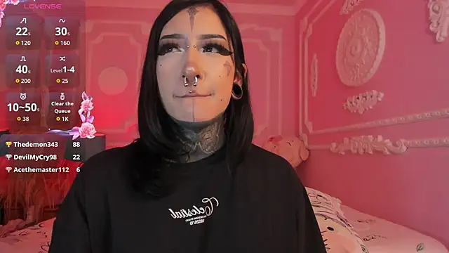 Chat +18 de Kat_VonDe ao vivo