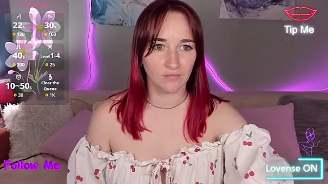 GraceRainbow élő XXX-chatje
