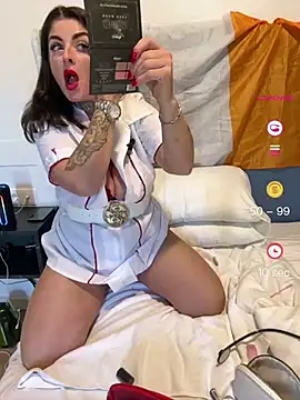 Show de ScarletEire na webcam