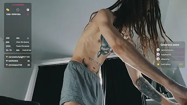 TechnoJesusのウェブカメラショー