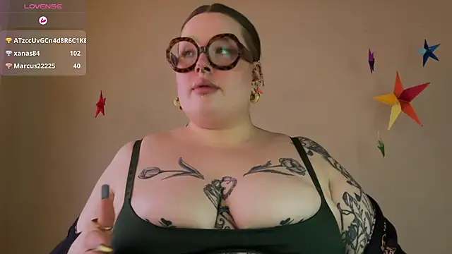 Show de MissBika na webcam