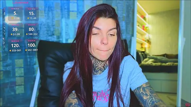 tattooedBabyy Adlı Modelin Web Kamerası Şovu