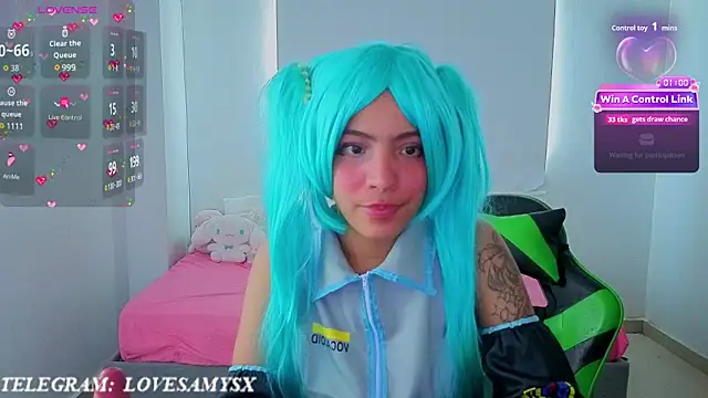 XXX chat uživo modela Lovelyamyy