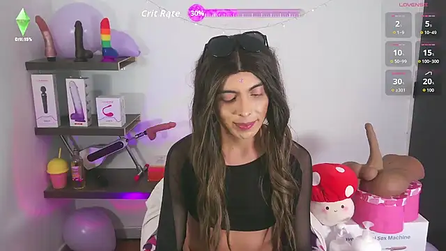 valentina_crttiのウェブカメラショー