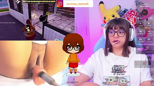 cinna_monroll élő XXX-chatje
