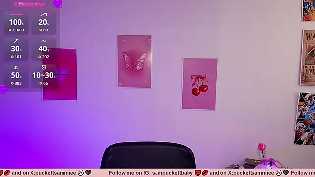 Chat +18 de Sampuckettbaby ao vivo