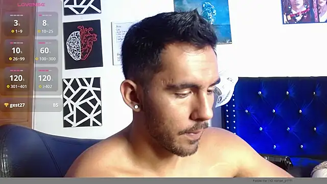 Show de romanpearce_ na webcam