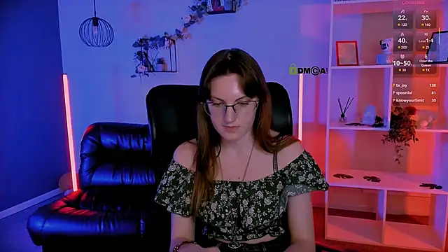 gloria_bubble élő XXX-chatje