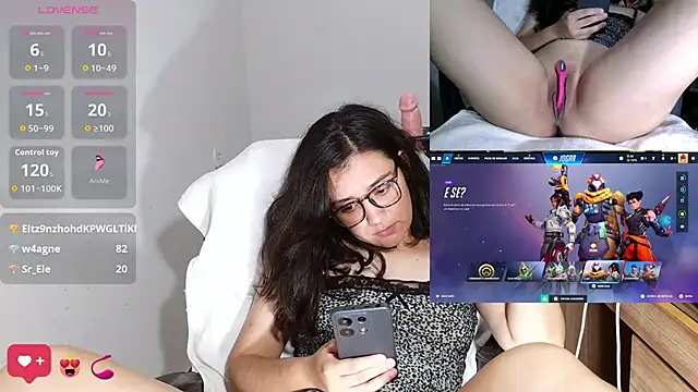 Show de webcam de sobresalinaa