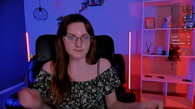 gloria_bubblen Webbikameraesitys