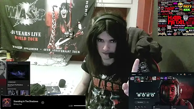 Webkamerová show Rocker_Assassin_WASP_FAN