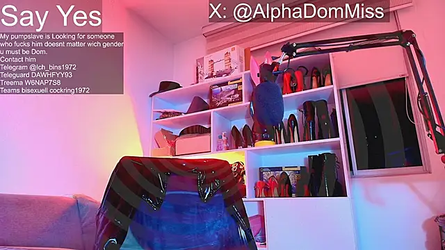 Show de Miss_tentation na webcam