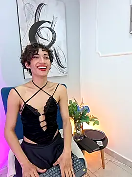Anaciet_Evans Adlı Modelin Web Kamerası Şovu