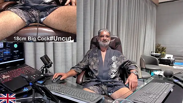 Show de OnlineBossUK na webcam