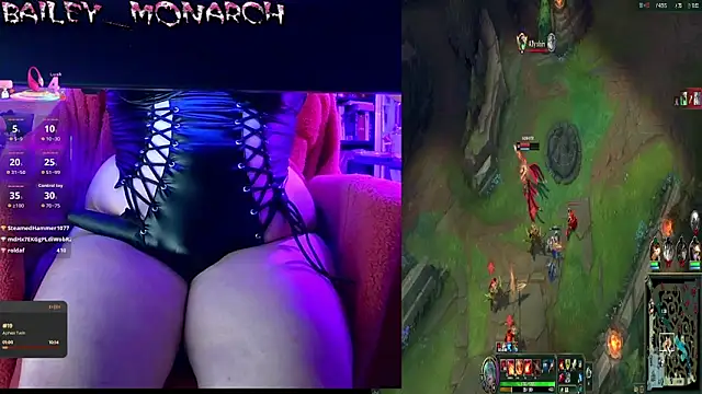 baileymonarch Adlı Modelin Web Kamerası Şovu